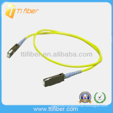 MU-MU Singlemode Simplex Fiber optic patch cord/MU fiber cable
